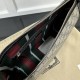 Gucci GG Emblem large shoulder bag black 815217 Gucci GG Emblem large shoulder bag black 815217