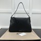 Gucci GG Emblem large shoulder bag black smooth leather Gucci GG Emblem large shoulder bag black smooth leather