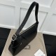 Gucci GG Emblem large shoulder bag black smooth leather Gucci GG Emblem large shoulder bag black smooth leather
