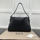 Gucci GG Emblem large shoulder bag black smooth leather Gucci GG Emblem large shoulder bag black smooth leather