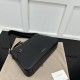 Gucci GG Emblem large shoulder bag black smooth leather Gucci GG Emblem large shoulder bag black smooth leather