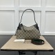 Gucci GG Emblem small shoulder bag black 815218 Gucci GG Emblem small shoulder bag black 815218