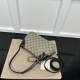 Gucci GG Emblem small shoulder bag black 815218 Gucci GG Emblem small shoulder bag black 815218