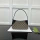 Gucci GG Emblem super mini shoulder bag black 820696 Gucci GG Emblem super mini shoulder bag black 820696