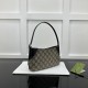 Gucci GG Emblem super mini shoulder bag black 820696 Gucci GG Emblem super mini shoulder bag black 820696