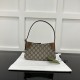 Gucci GG Emblem super mini shoulder bag brown 820696 Gucci GG Emblem super mini shoulder bag brown 820696