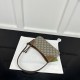Gucci GG Emblem super mini shoulder bag brown 820696 Gucci GG Emblem super mini shoulder bag brown 820696