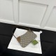 Gucci GG Emblem super mini shoulder bag brown 820696 Gucci GG Emblem super mini shoulder bag brown 820696
