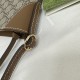 Gucci GG Emblem super mini shoulder bag brown 820696 Gucci GG Emblem super mini shoulder bag brown 820696