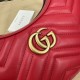 Gucci GG Marmont mini shoulder bag red 699514 Gucci GG Marmont mini shoulder bag red 699514