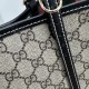Gucci GG Emblem small tote bag black 815214 Gucci GG Emblem small tote bag black 815214