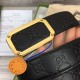 Gucci Signature Leather Belt Black Gucci Signature Leather Belt Black