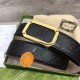 Gucci Signature Leather Belt Black Gucci Signature Leather Belt Black