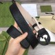 Gucci Signature Leather Belt Black Gucci Signature Leather Belt Black