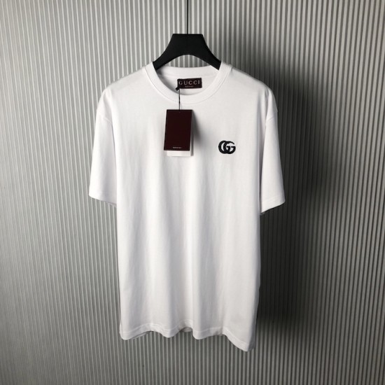 Replica Gucci Cotton Jersey T-Shirt - Premium Designer Cotton Apparel Replica Gucci Cotton Jersey T-Shirt in White - Luxury Designer Tee