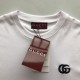 Replica Gucci Cotton Jersey T-Shirt - Premium Designer Cotton Apparel Replica Gucci Cotton Jersey T-Shirt in White - Luxury Designer Tee