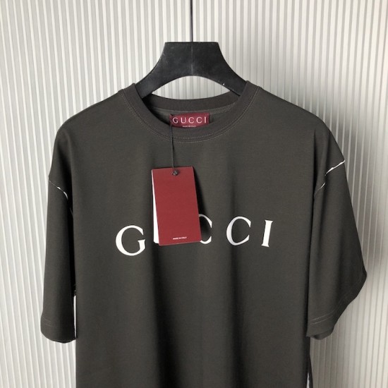 Gucci Cotton jersey T-shirt with print black Gucci Cotton jersey T-shirt with print black