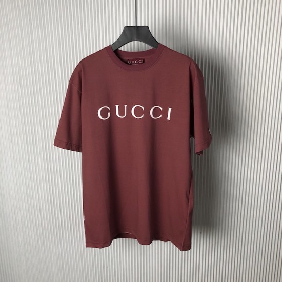 Gucci Cotton jersey T-shirt with print red Gucci Cotton jersey T-shirt with print red
