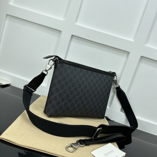 Gucci Medium messenger bag black ‎726833