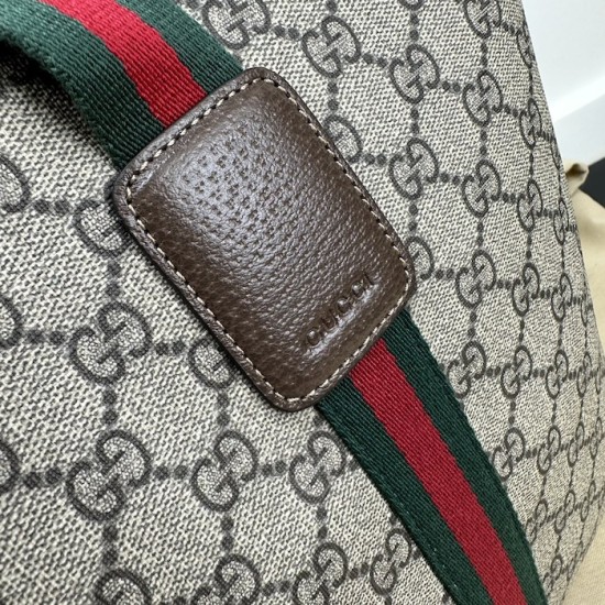 Gucci Medium duffle bag with Web ‎758664