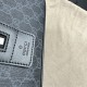 Gucci Black GG Supreme canvas GG duffle bag ‎792075