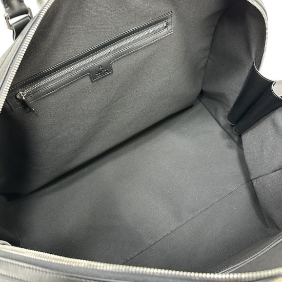 Gucci Black GG Supreme canvas GG duffle bag ‎792075