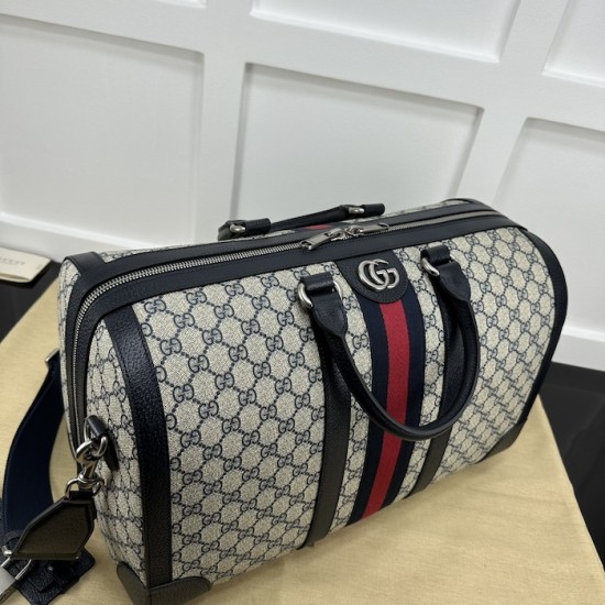 Gucci Savoy medium duffle bag Blue ‎724642