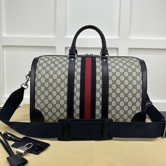 Gucci Savoy medium duffle bag Blue ‎724642