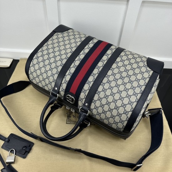 Gucci Savoy medium duffle bag Blue ‎724642