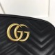 Gucci GG Marmont small shoulder bag ‎Black 447632