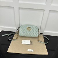 Gucci GG Marmont small shoulder bag Green 447632