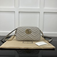 Gucci GG Marmont small shoulder bag Grey 447632