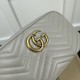 Gucci GG Marmont small shoulder bag Grey 447632