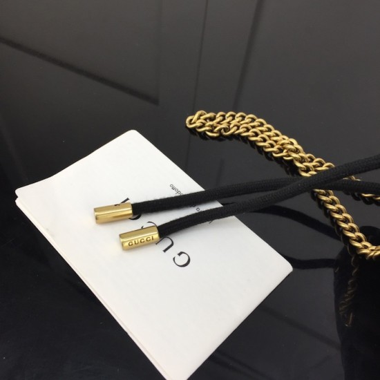 Gucci GG Marmont mini bucket bag Black ‎575163