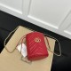 Gucci GG Marmont mini bucket bag Red ‎575163