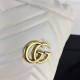 Gucci GG Marmont mini bucket bag White ‎575163