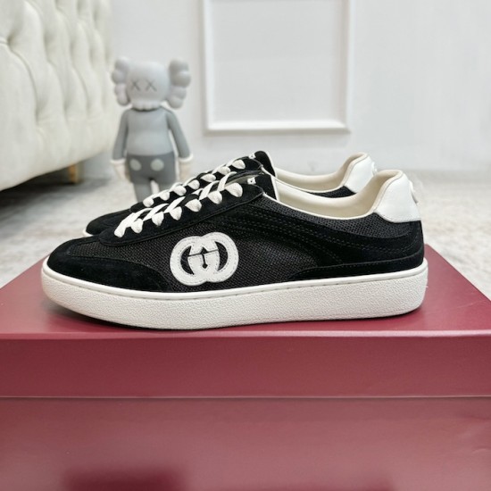 Gucci sneaker with Interlocking G Black Gucci sneaker with Interlocking G Black