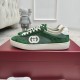 Gucci sneaker with Interlocking G Green Gucci sneaker with Interlocking G Green