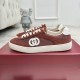 Gucci sneaker with Interlocking G Red Gucci sneaker with Interlocking G Red