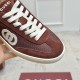 Gucci sneaker with Interlocking G Red Gucci sneaker with Interlocking G Red