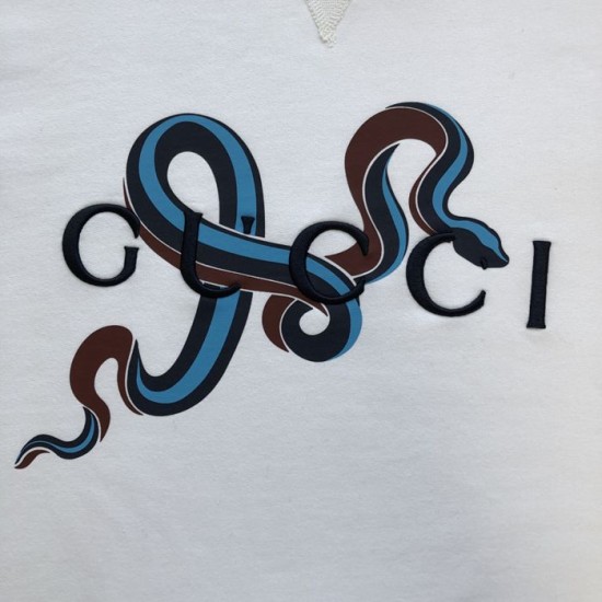 Gucci Printed cotton jersey T-shirt White Gucci Printed cotton jersey T-shirt White