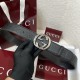 Gucci Wide belt with Interlocking G buckle Black Gucci Wide belt with Interlocking G buckle Black