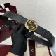 Gucci Wide belt with Interlocking G buckle Black Gucci Wide belt with Interlocking G buckle Black
