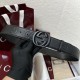 Gucci Wide belt with Interlocking G buckle Black Gucci Wide belt with Interlocking G buckle Black