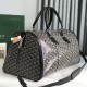 Goyard Boston 50 Bag Black Goyard Boston 50 Bag Black