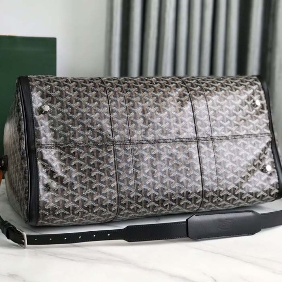 Goyard Boston 50 Bag Black Goyard Boston 50 Bag Black