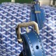 Goyard Boston 50 Bag Blue Goyard Boston 50 Bag Blue