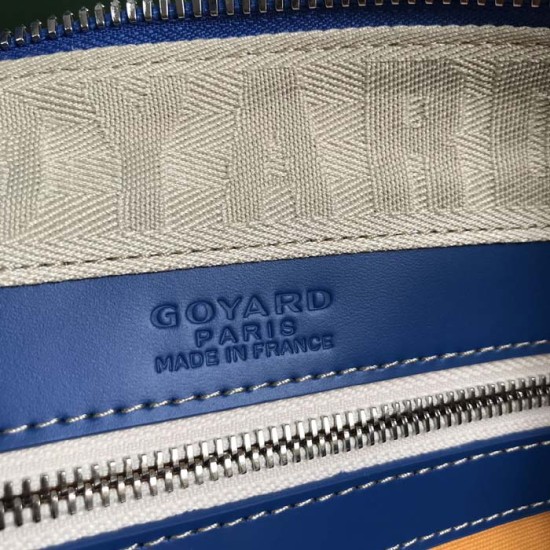 Goyard Boston 50 Bag Blue Goyard Boston 50 Bag Blue
