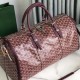Goyard Boston 50 Bag Burgundy Goyard Boston 50 Bag Burgundy