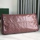 Goyard Boston 50 Bag Burgundy Goyard Boston 50 Bag Burgundy